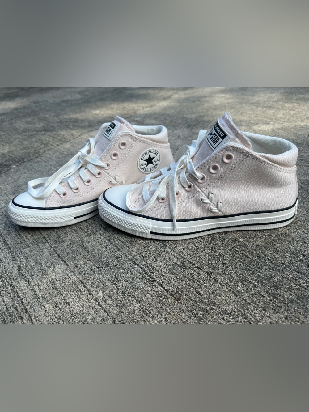 Converse Chuck Taylor All Star Mid Top Sneakers Light Pink Size 7 NWOT - Picture 7 of 10